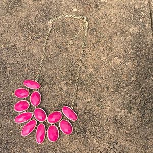 Pink Statement Necklace